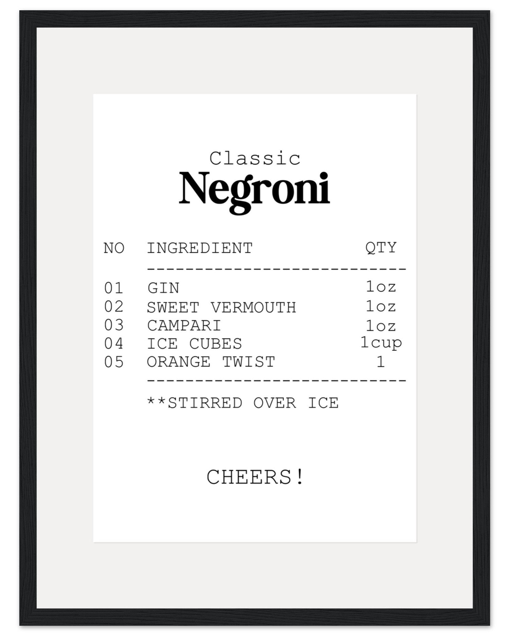 Classic Negroni