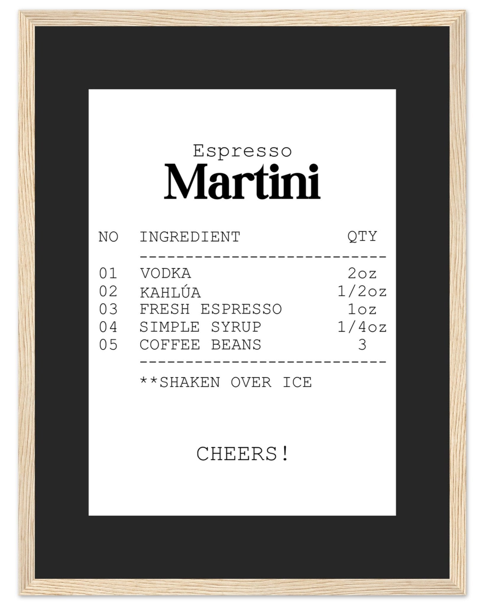 Espresso martini