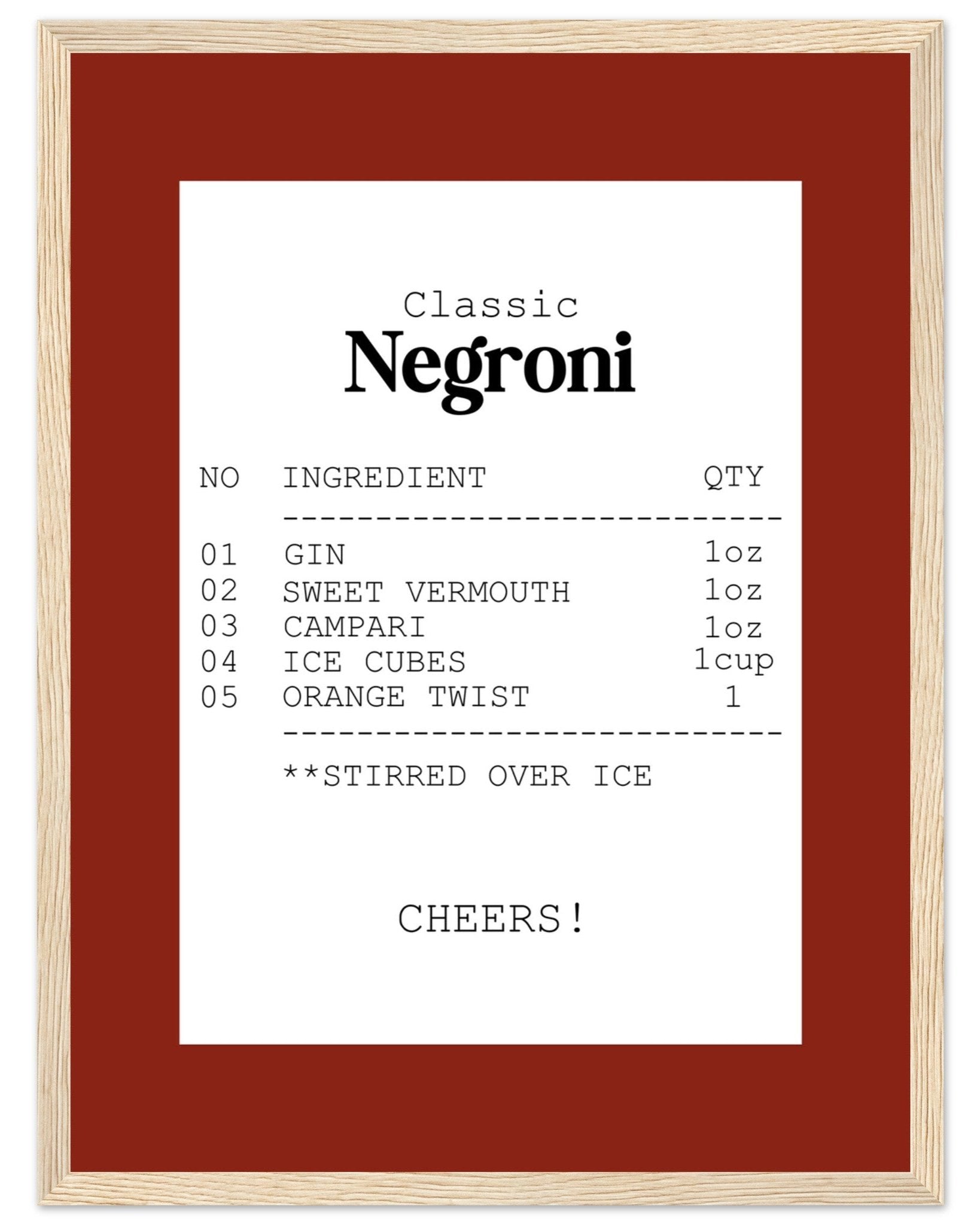 Classic Negroni